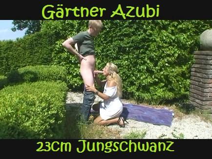 GÄRTNER-LEHRLING mit 23cm RIESENSCHWANZ